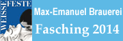 12 x geht es hoch her in der MaxEmanuel Brauerei: 12 x feiert man hier den trad&iacute;tionellen K&uuml;nstlerfasching ganz in Wei&szlig;.