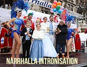 Volkstümliche Inthronisation der Narrhalla Prinzenpaare 2019 auf dem Marienplatz (©Foto.  Martin Schmitz)